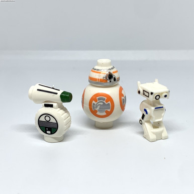 BB-8, D-O, BD-1 Droid Minifigures Star Wars The Force Awakens