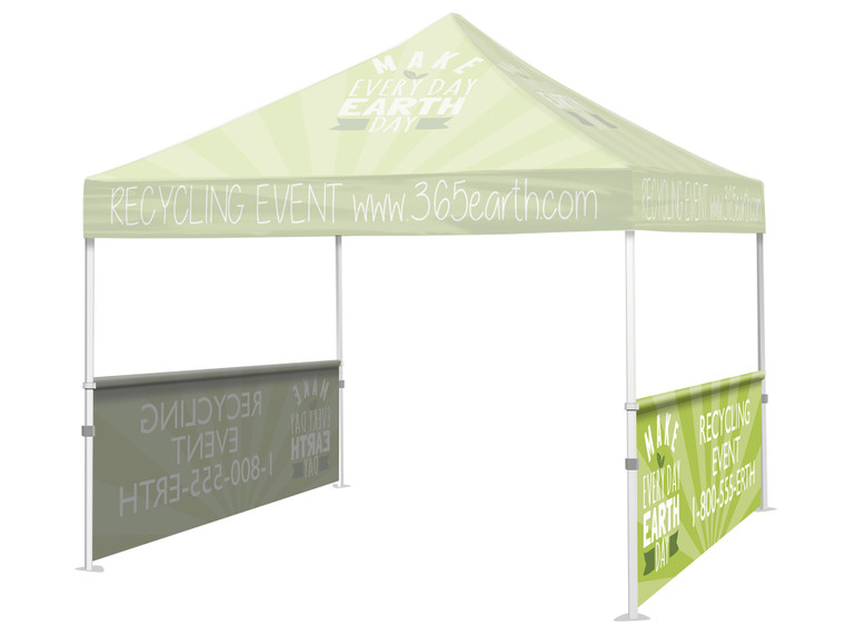 Tent Half Wall (Full Color)Half Wall Graphic