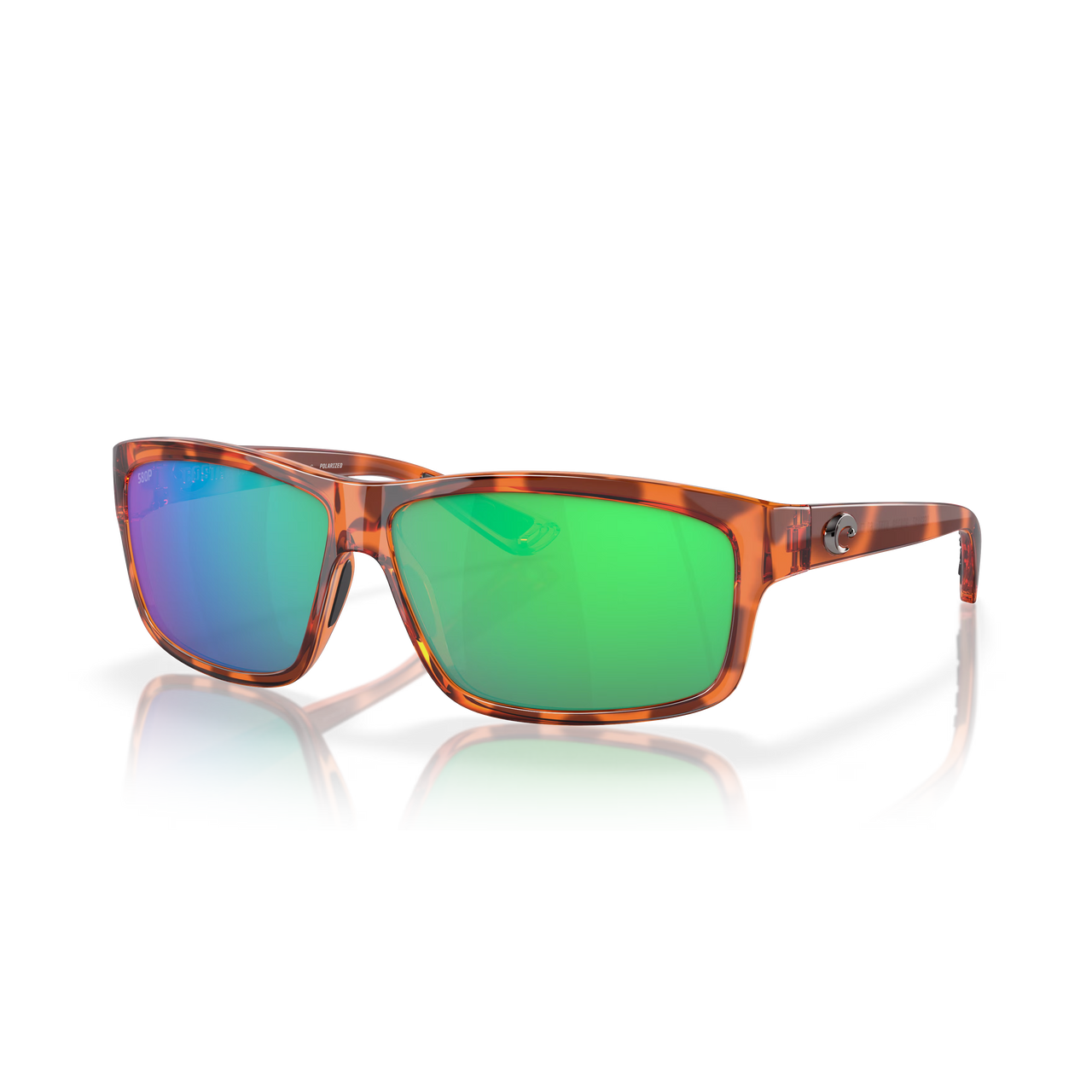 Costa Cut - Honey Tortoise - Green Mirror 580P - Backcountry & Beyond