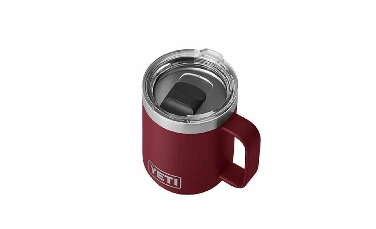 Yeti Rambler 10oz Mug Stackable Harvest Red - Andy Thornal Company