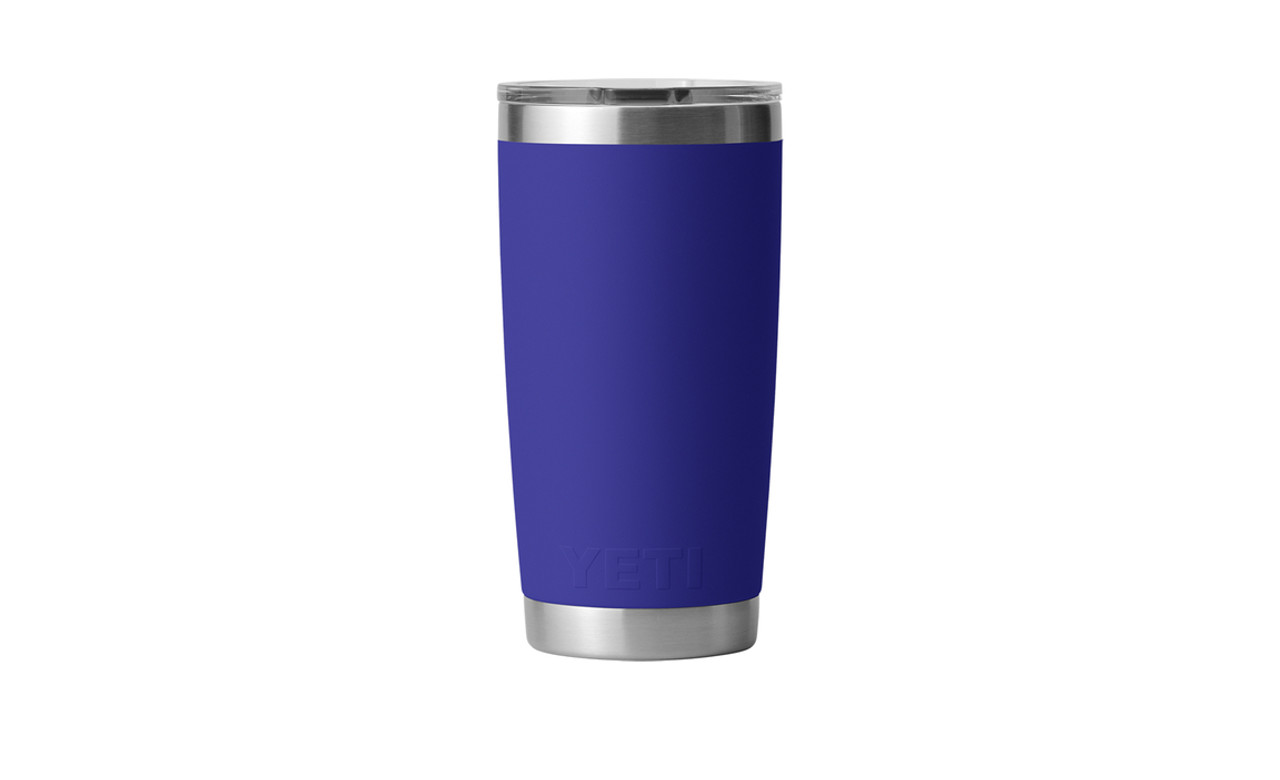 YETI Rambler 20 oz. Tumbler/Magslider Lid Aquifer Blue & Offshore