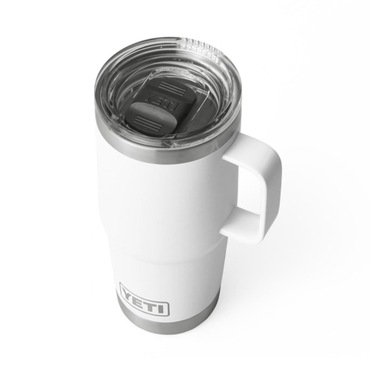 YETI RAMBLER 20 OZ TRAVEL MUG WHITE