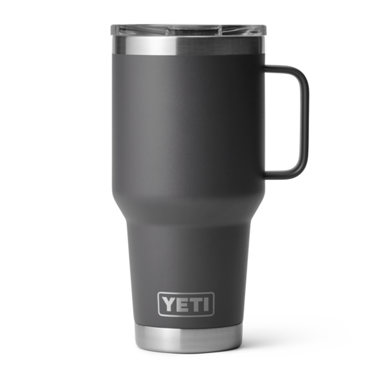 Yeti Rambler 30oz Travel Mug w/MagSlider Lid & with Welded Handle - Charcoal