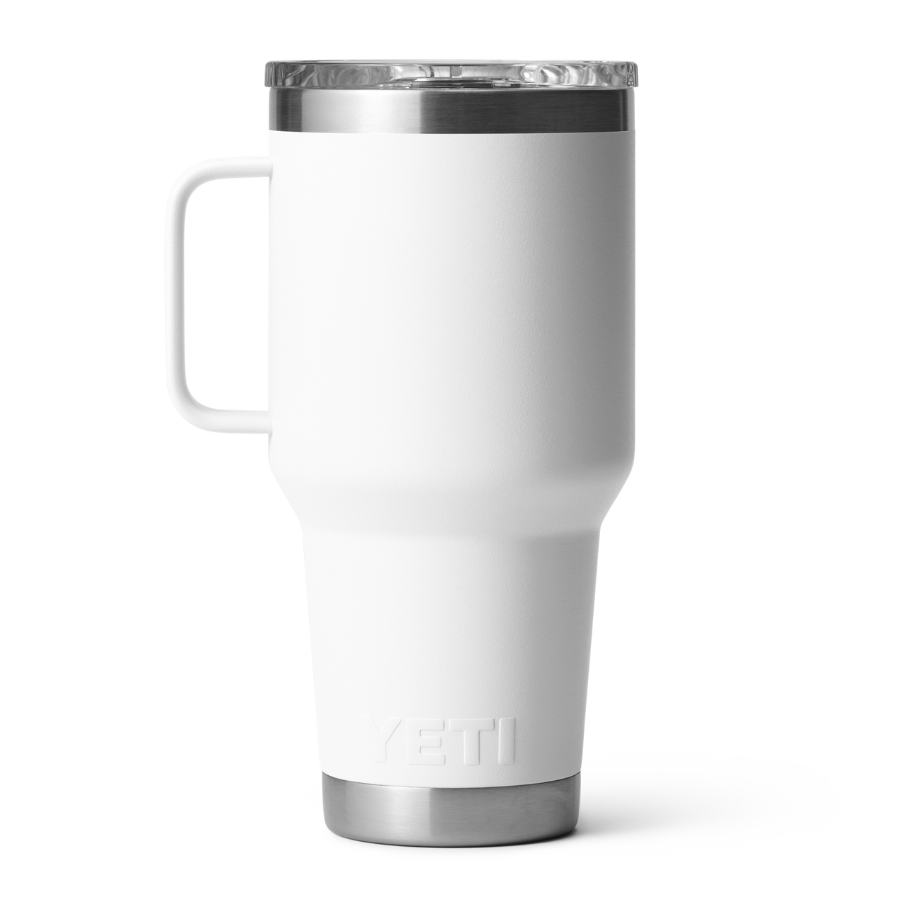 YETI Rambler 30 Oz Travel Mug BB White - Backcountry & Beyond