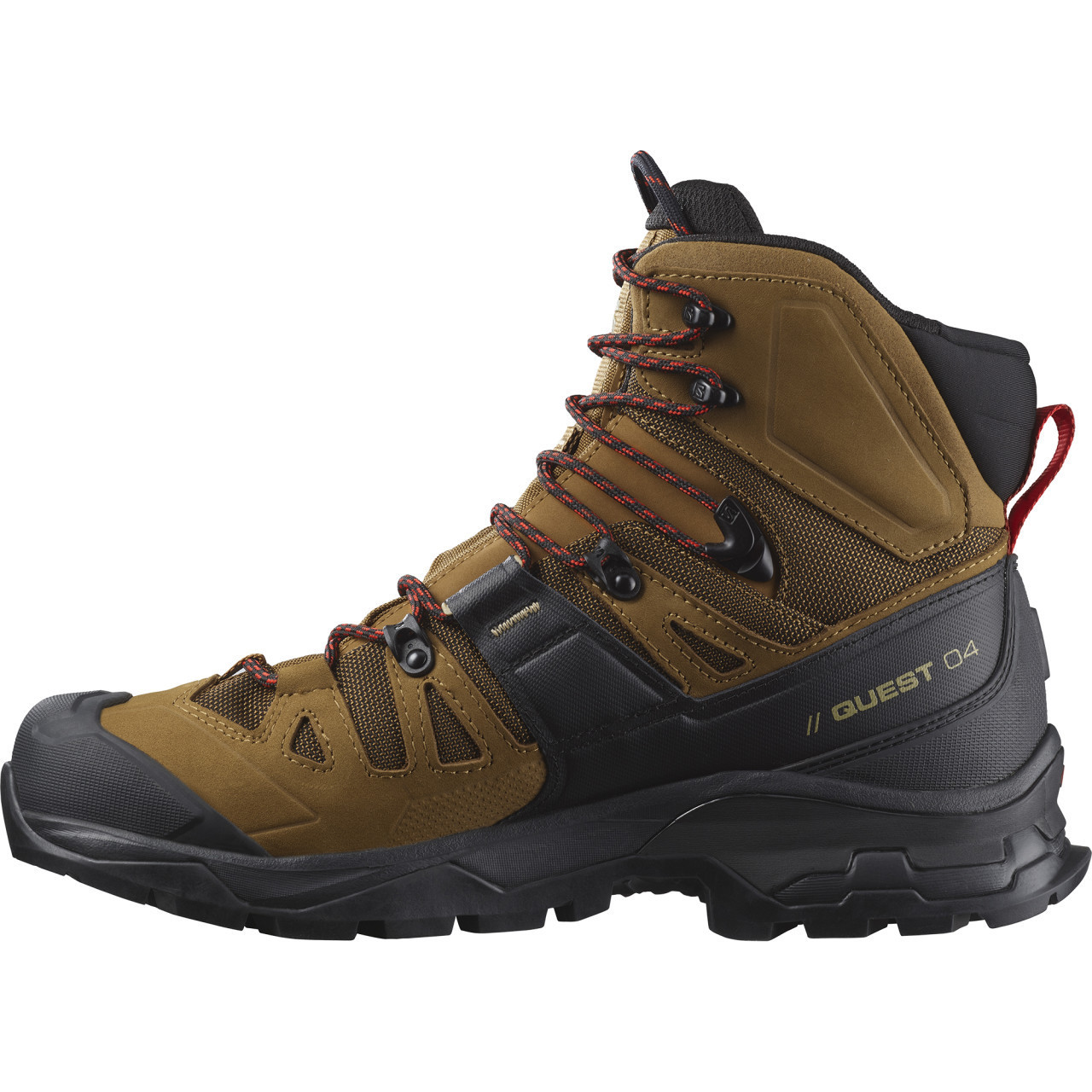 Salomon QUEST 4 GTX Rubber/Black/Fiery Red