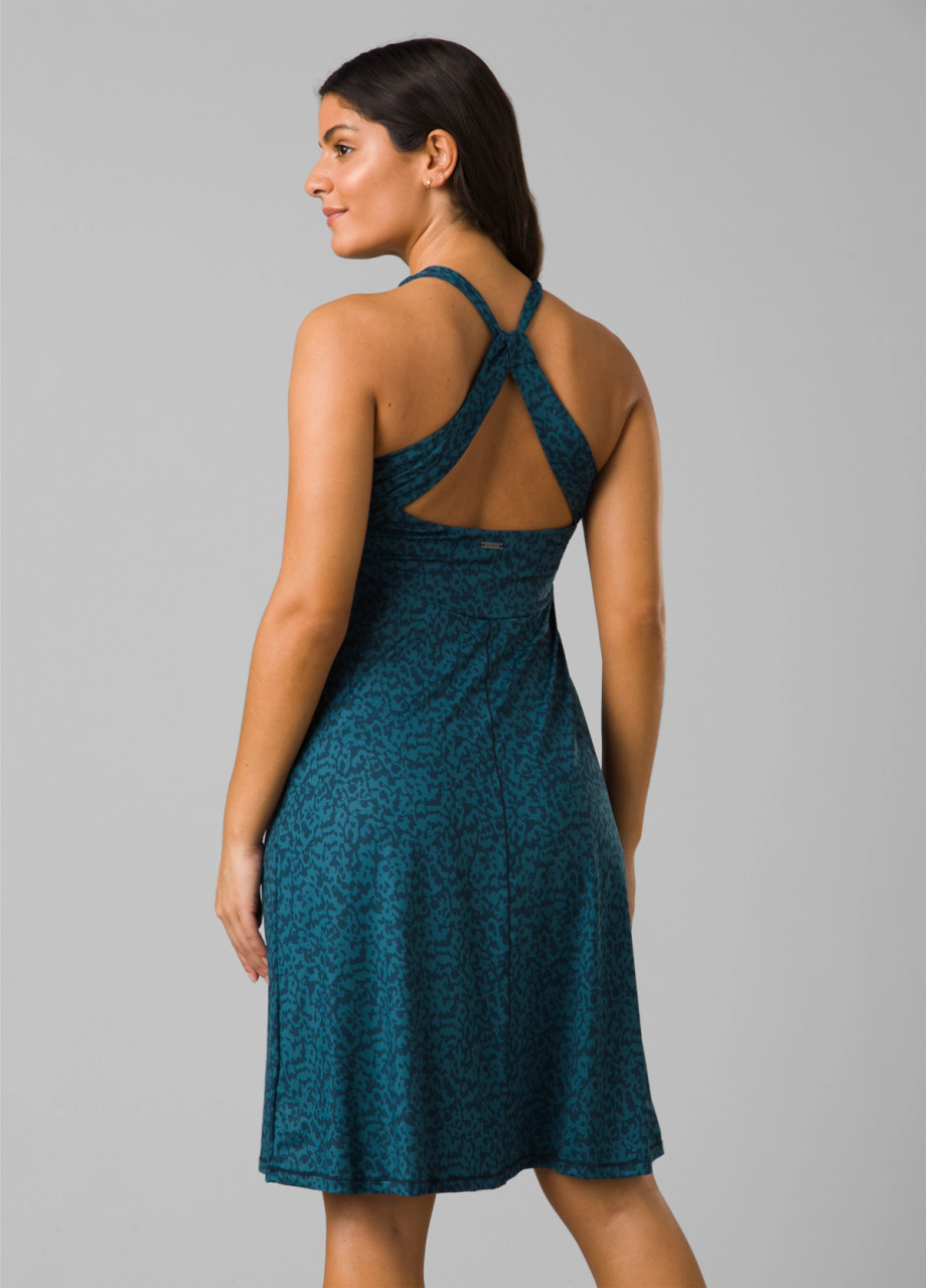 Prana Womens Skypath dress teal blue size small - Depop