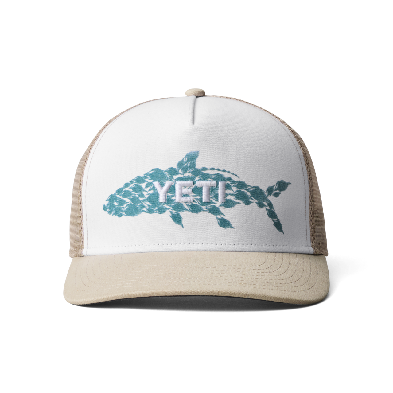 YETI Tarpon Flies Trucker Hat - Navy/White