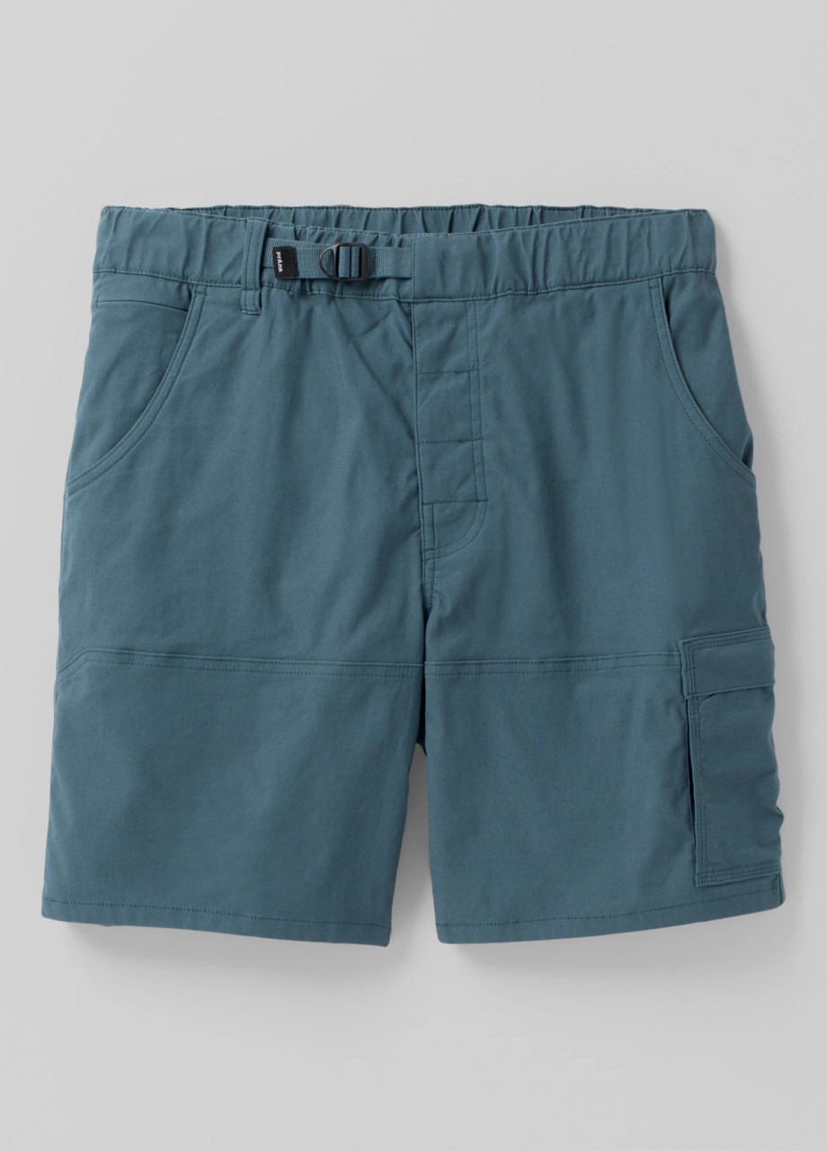 prAna Stretch Zion E-Waist Short II - Grey Blue - Backcountry & Beyond