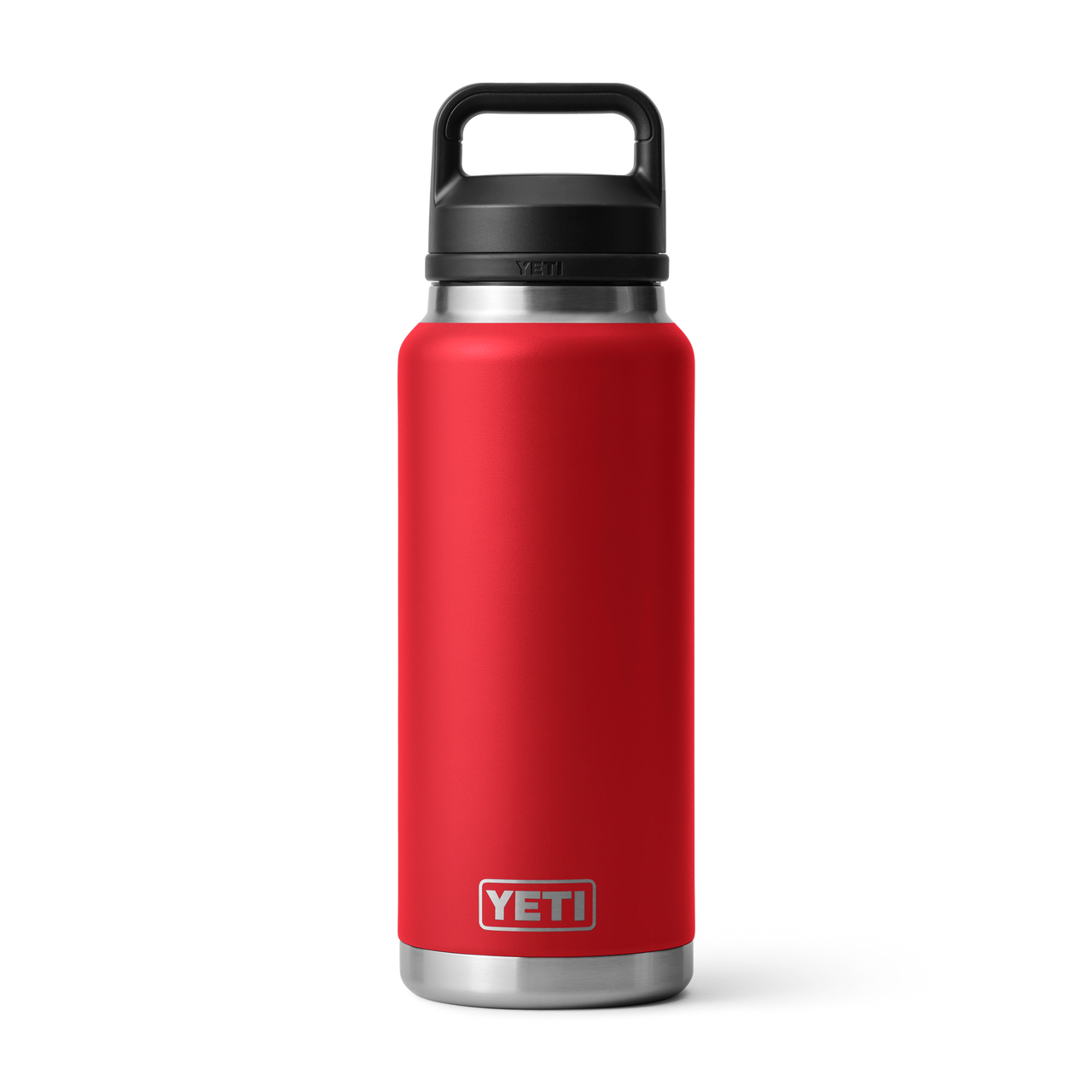REAL YETI 36 Oz. Laser Engraved Rescue Red Yeti Rambler Bottle With Chug Cap  Personalized Vacuum Insulated YETI 