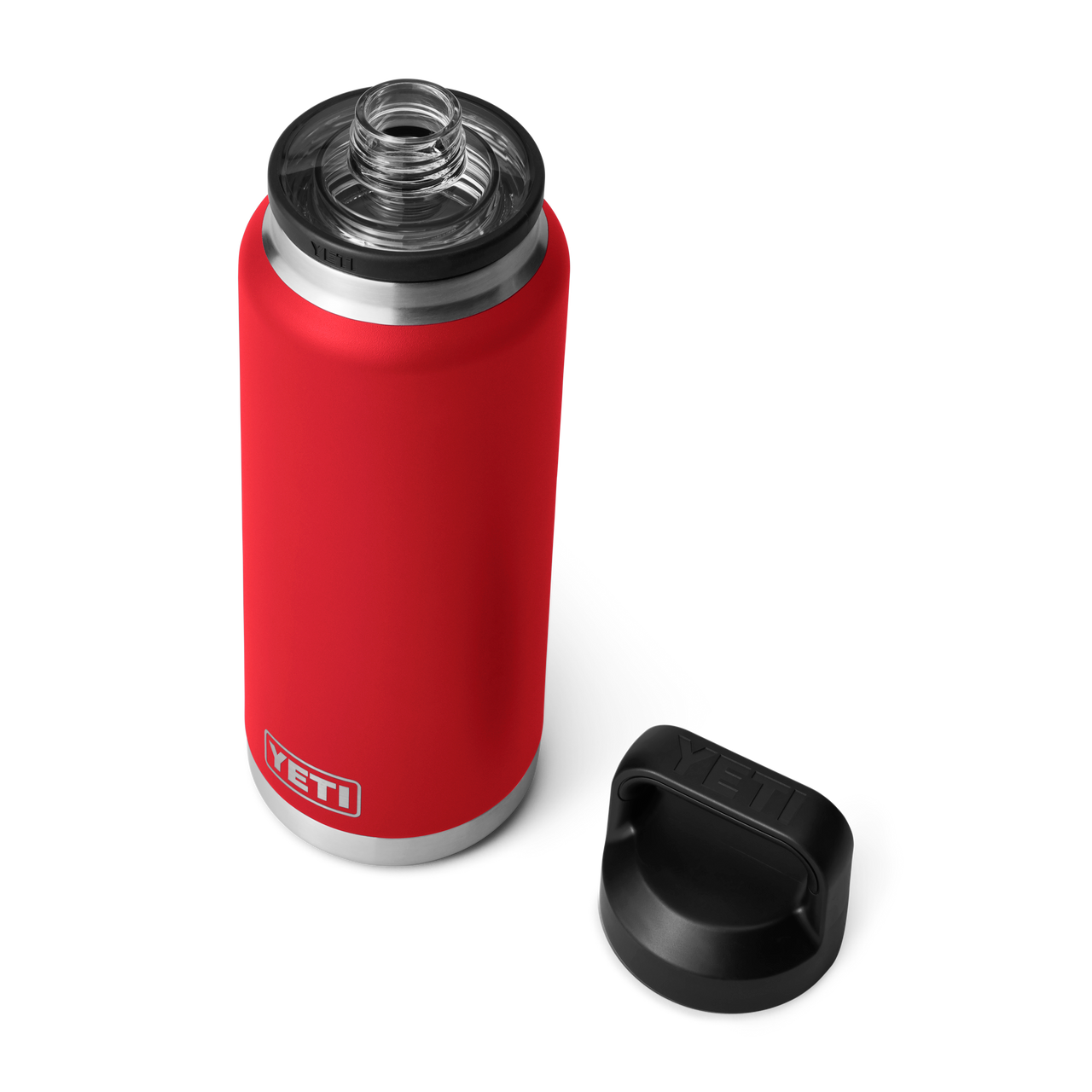 YETI Rambler 64 oz Bottle Chug Rescue Red