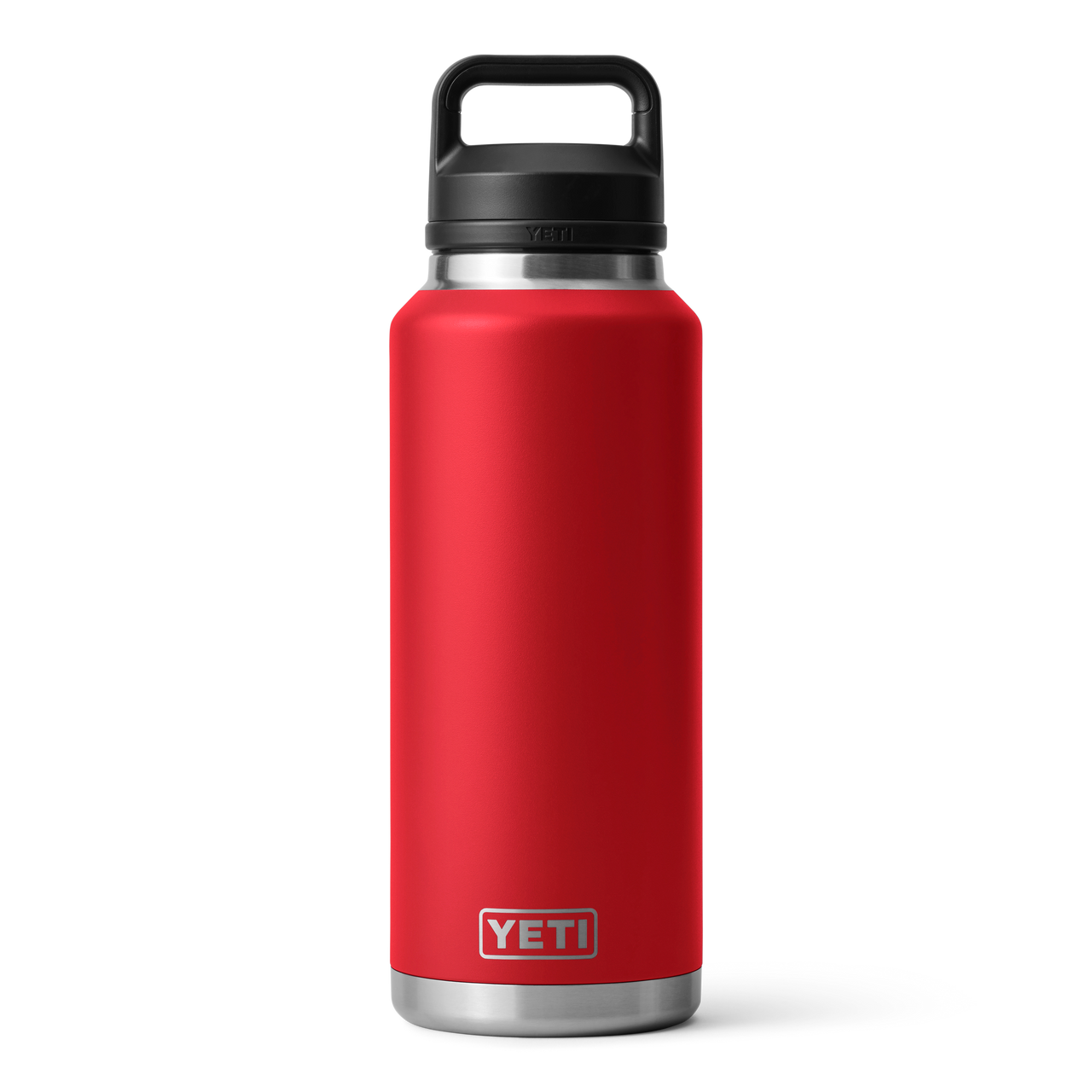 REAL YETI 46 Oz. Laser Engraved Harvest Red Yeti Rambler Bottle With Chug  Cap Personalized Vacuum Insulated YETI 