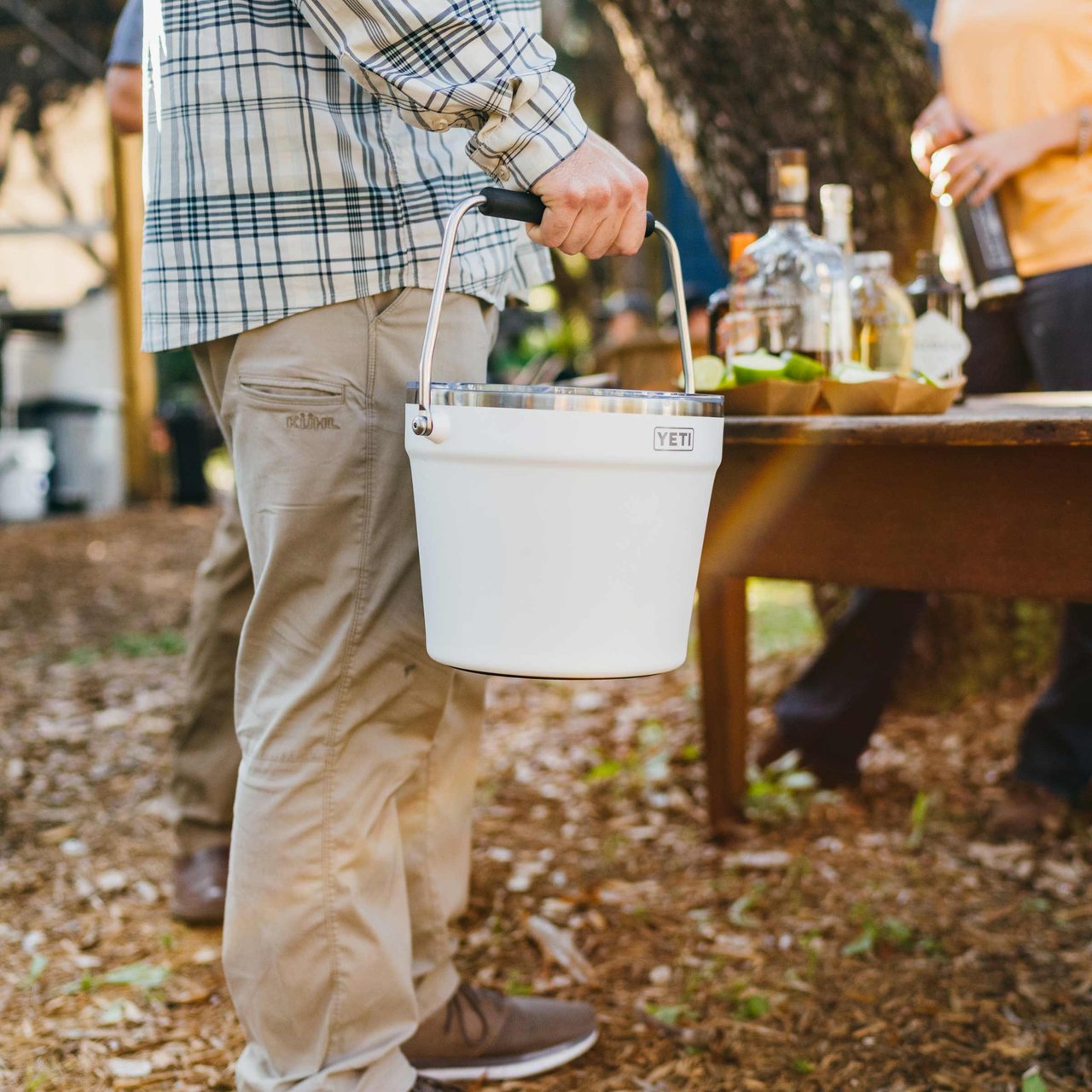 Yeti Rambler Beverage Bucket - White – Hauser Company Stores