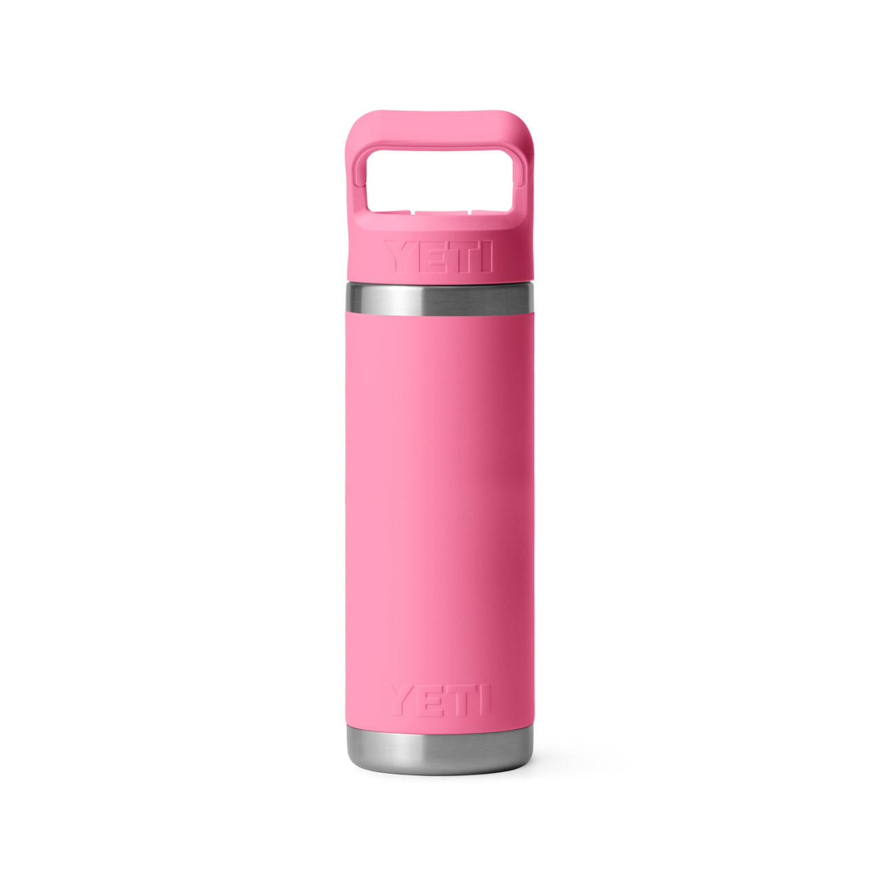 YETI Rambler 18-fl oz Stainless Steel Water Bottle with Chug Cap, Sandstone  Pink at