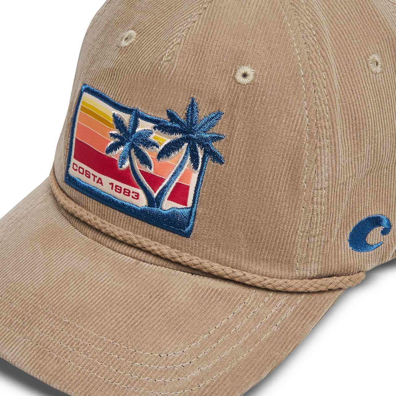 Costa Seaside Corduroy Hat Khaki Sand - Backcountry & Beyond