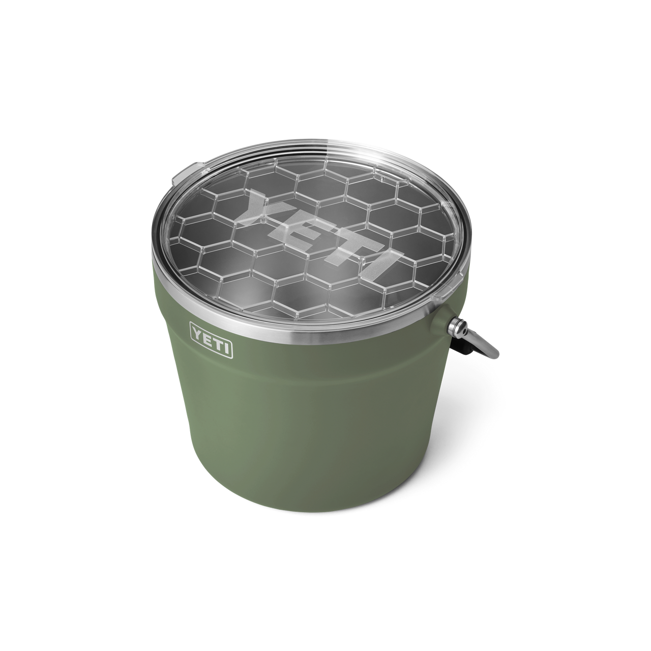  YETI Rambler Beverage Bucket, Double-Wall Vacuum Insulated Ice  Bucket with Lid, Camp Green: Home & Kitchen