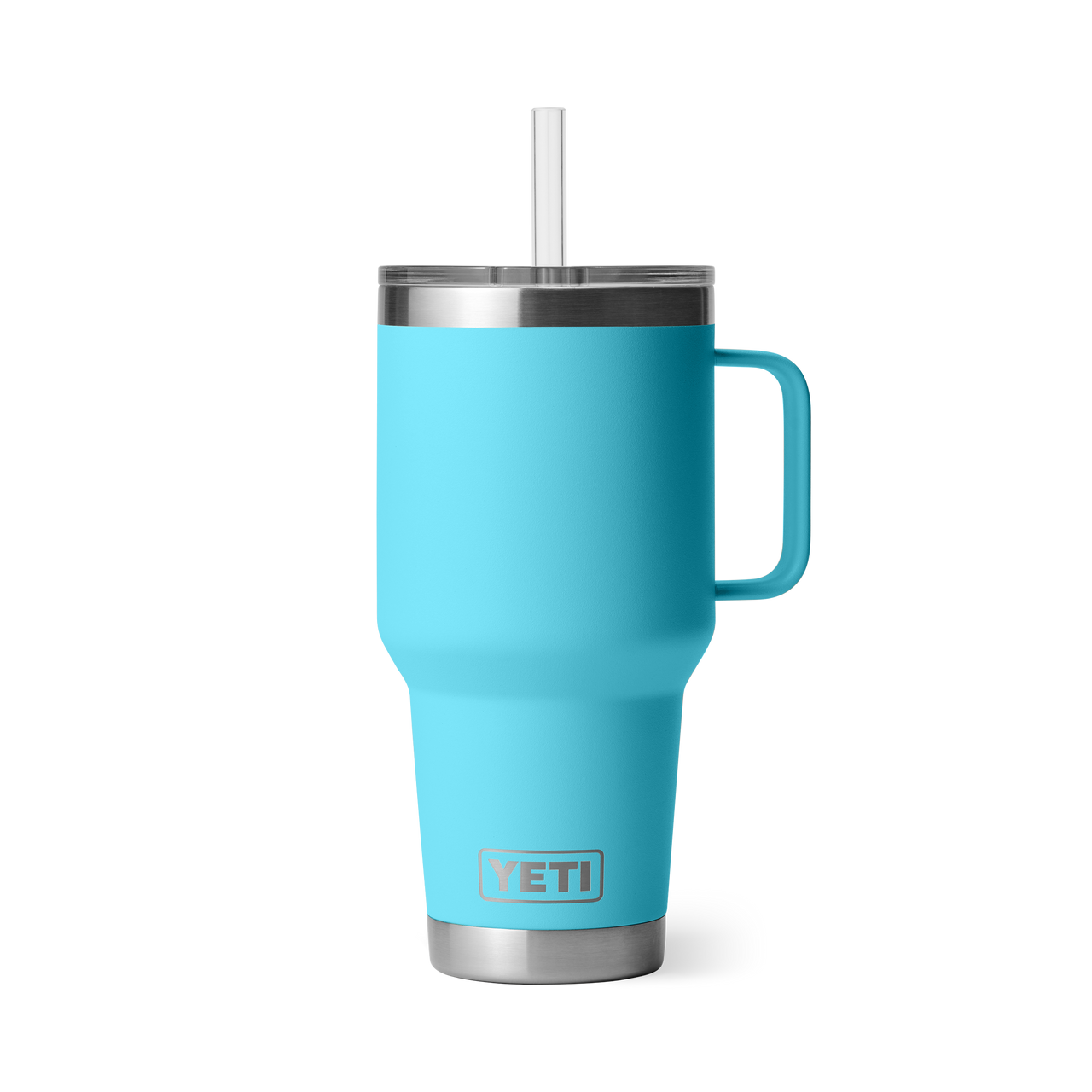  YETI Rambler 35 oz Straw Mug, Vacuum Insulated, Stainless  Steel, Reef Blue: Home & Kitchen
