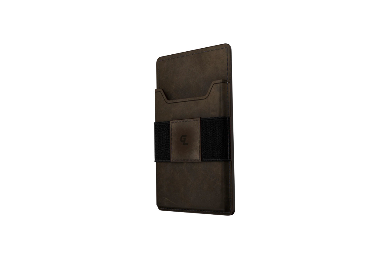 GROOVE Wallet Go - Brown Leather