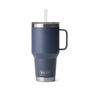 YETI® Power Pink Rambler 35oz Straw Mug