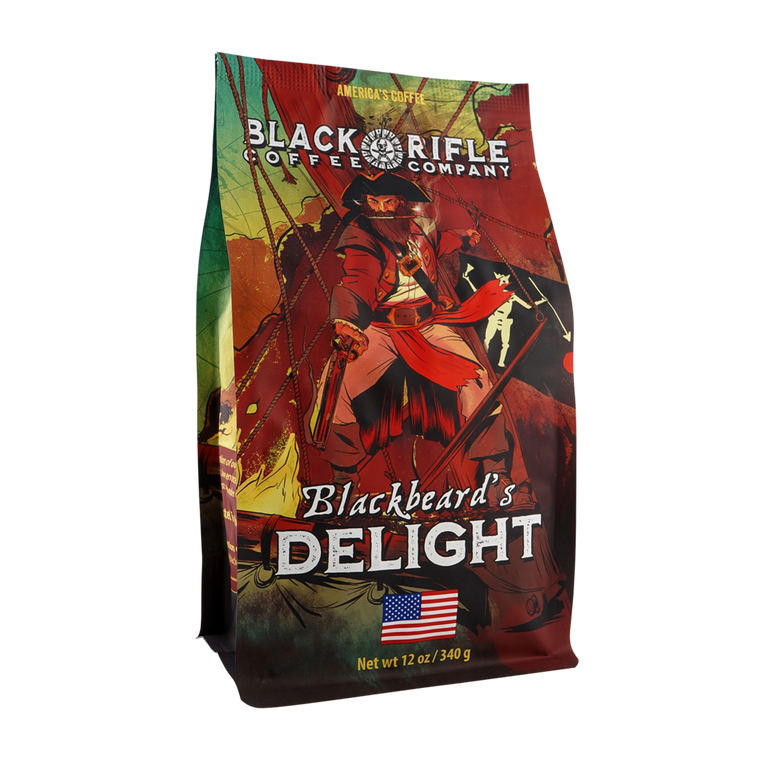 Black Rifle Coffee Company BRCC Blackbeard's Delight Roast - Ground-12 oz bag 