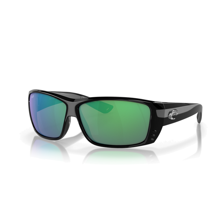 Costa Del Mar Costa Cat Cay - Shiny Black - Green Mirror 580G 