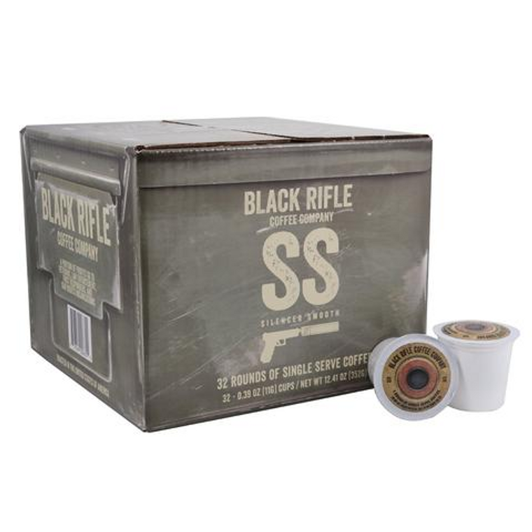 Black Rifle Coffee Company BRCC Silencer Smooth Coffee Rounds 32