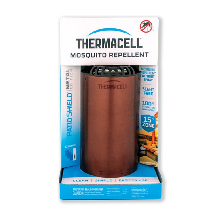 Thermacell Patio Shield Mosquito Repeller Metal Edition - Dark Bronze