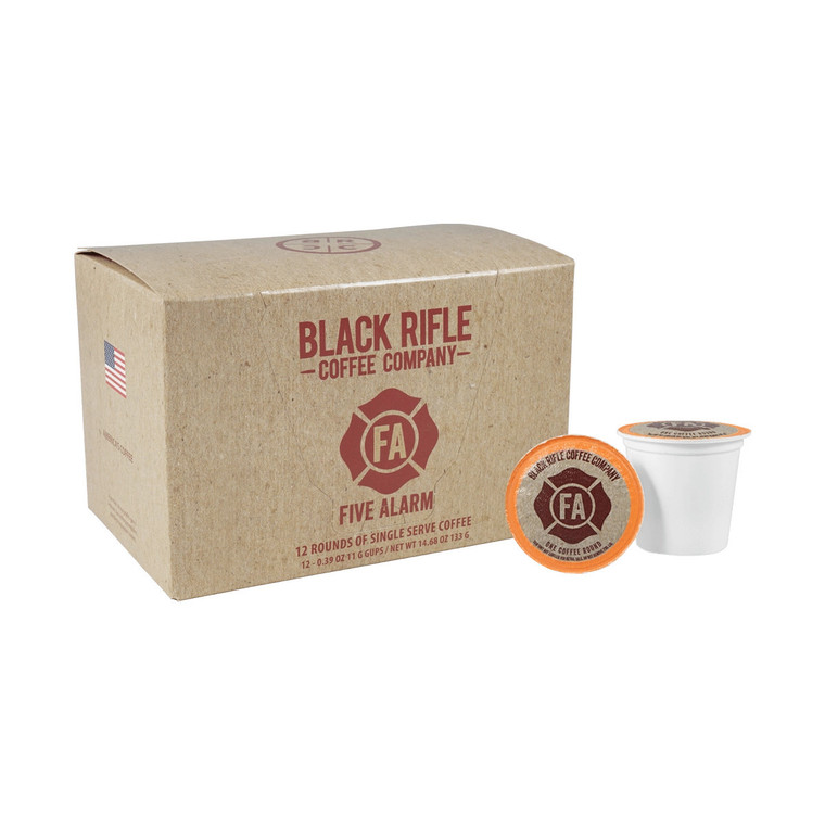 Black Rifle Coffee Company BRCC Five Alarm Rounds - 12 ct 