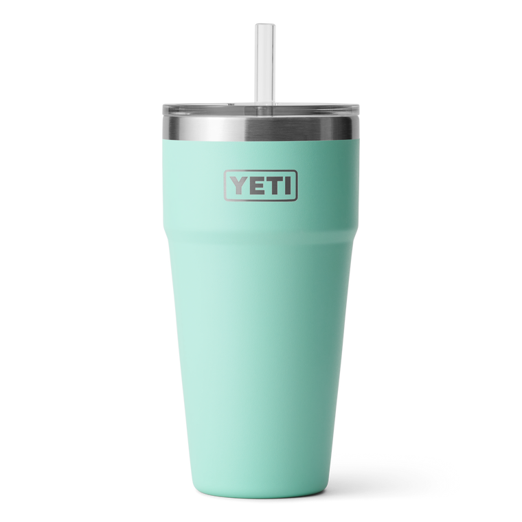  YETI Rambler 26 oz Straw Cup Seafoam 