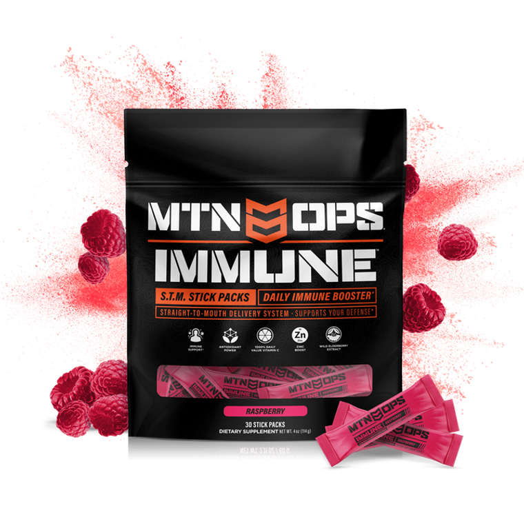 MTN OPS IMMUNE STM STICK PACK - Raspberry