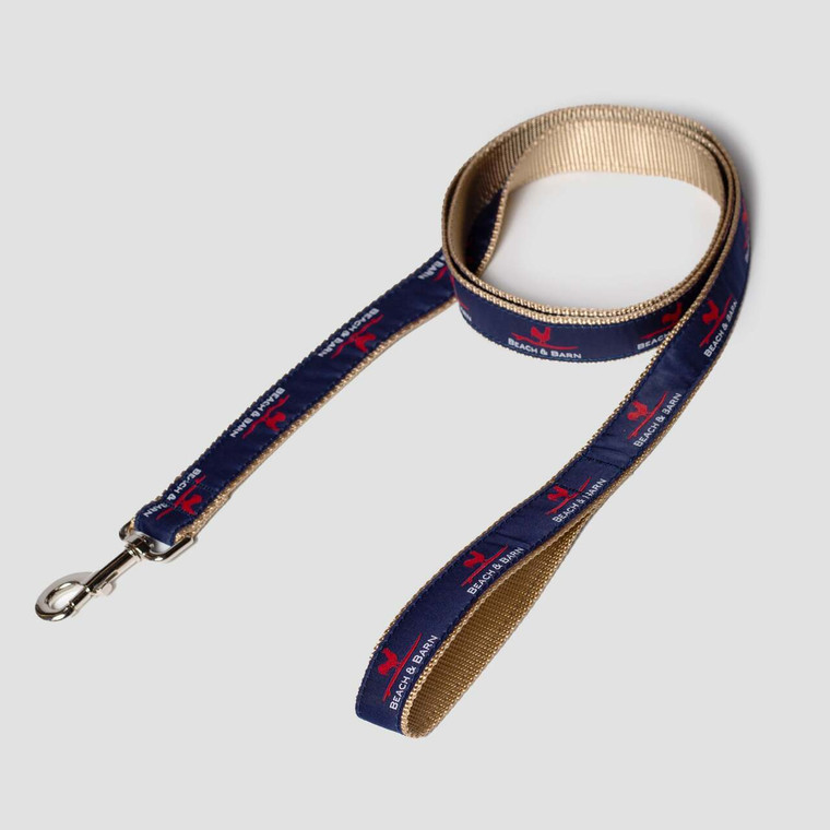 Beach and Barn Surfing Rooster Dog Leash - Khaki