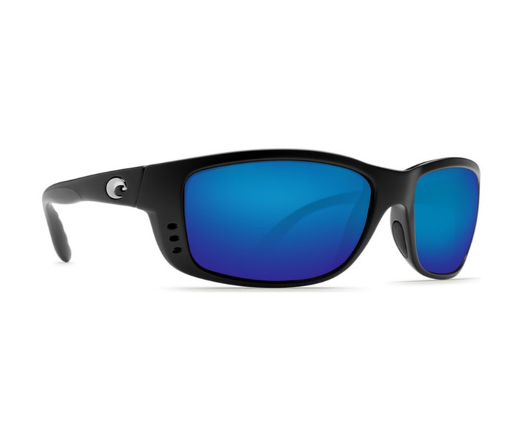 Costa Del Mar Costa Zane - Matte Black - Blue Mirror 580G