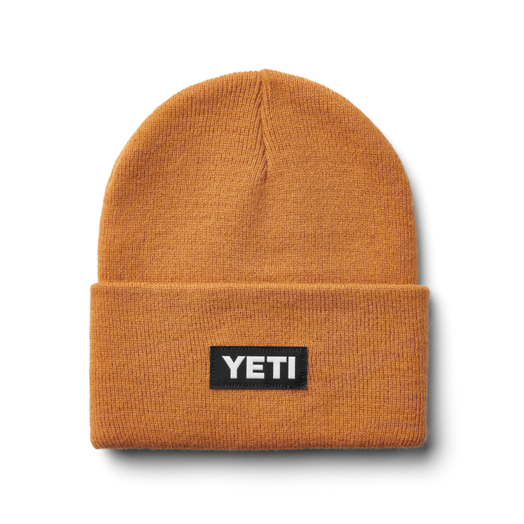 YETI Logo Beanie - Gold