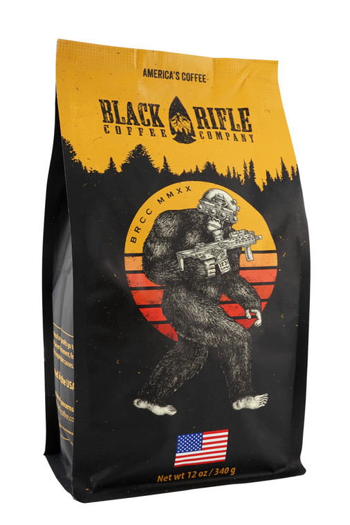 Black Rifle Coffee Company BRCC Tactisquatch Roast - Whole Bean - 12 oz bag 