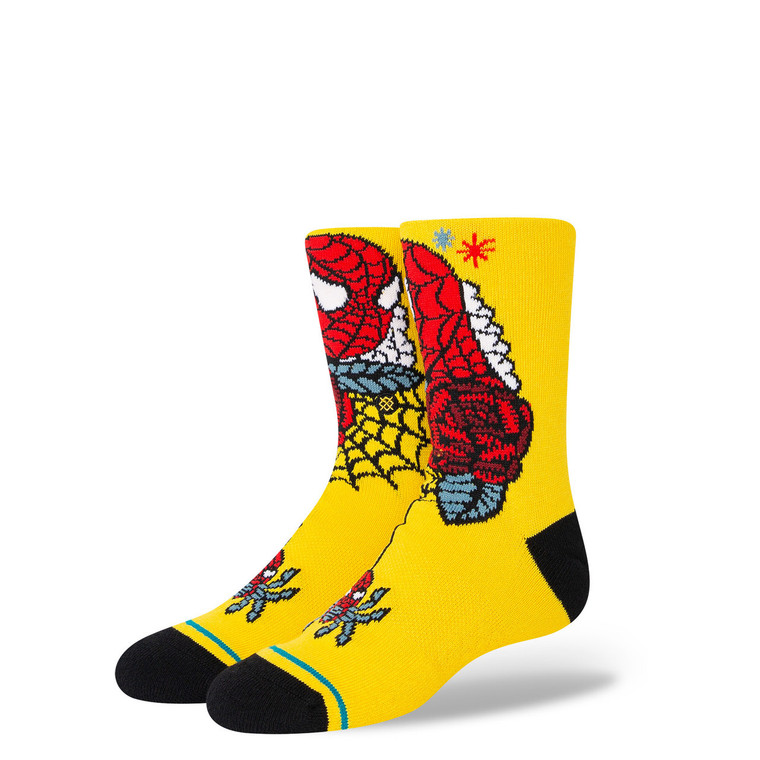 Stance Spidey Szn Kids - Yellow