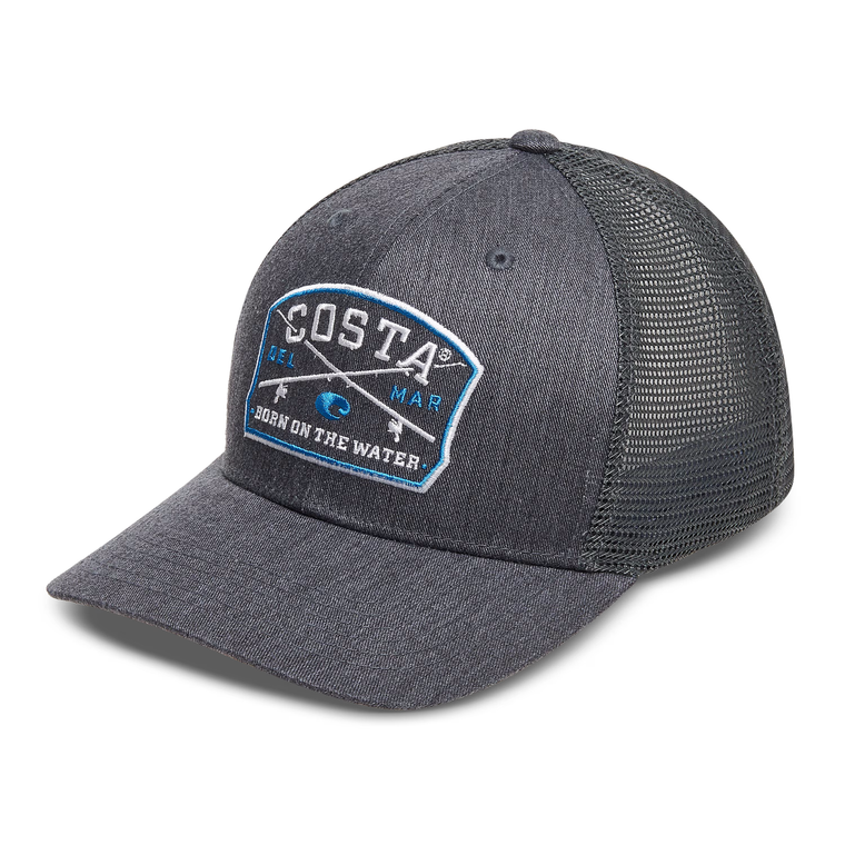 Costa Del Mar Costa Spinners Trucker Black Heather 