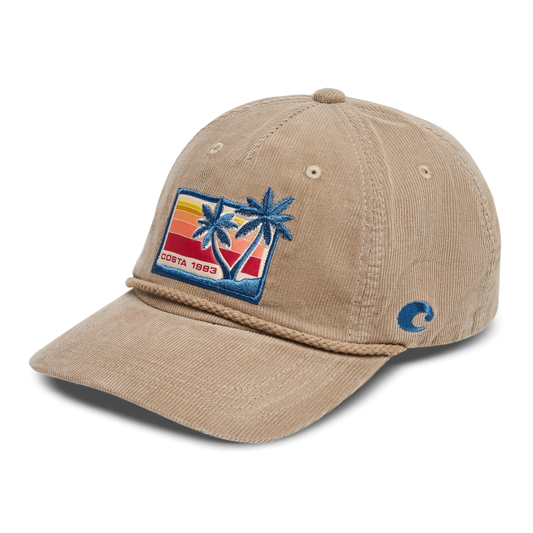 Costa Del Mar Costa Seaside Corduroy Hat Khaki Sand 