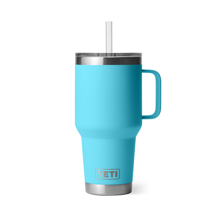  YETI Rambler 35 Oz Straw Mug Reef Blue 