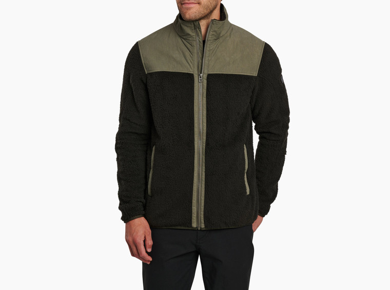  Kuhl M's Konfluence Fleece Jacket - Dark Moss / Vintage Olive F23 