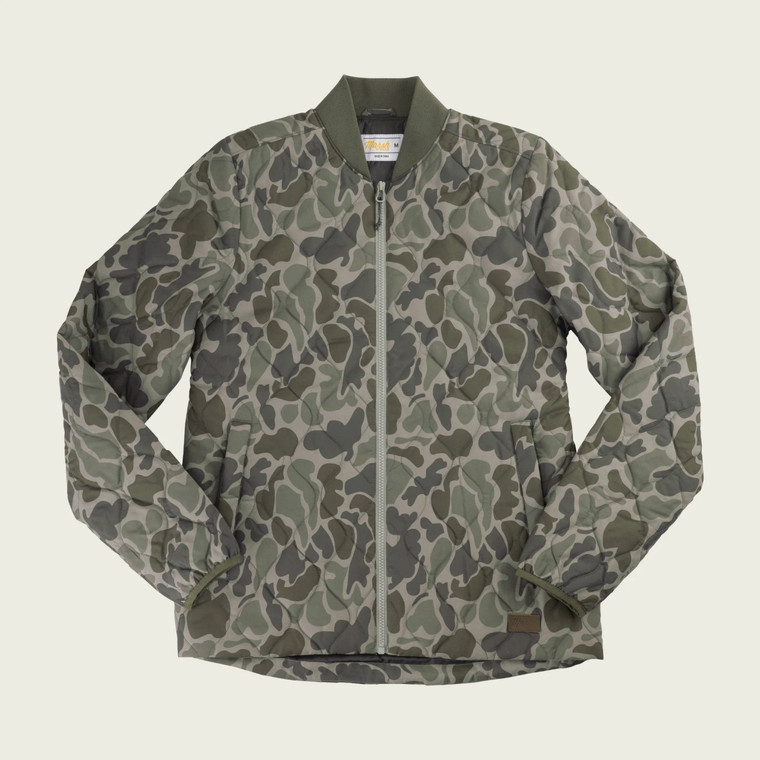  Marsh Wear W Barnwell Puff Jacket - Dark Green Mallard Camo F23 