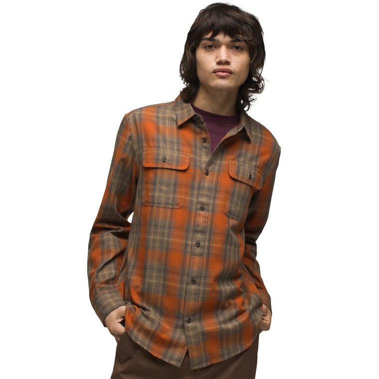 prAna PrAna Edgewater Shirt - Rust  F23 