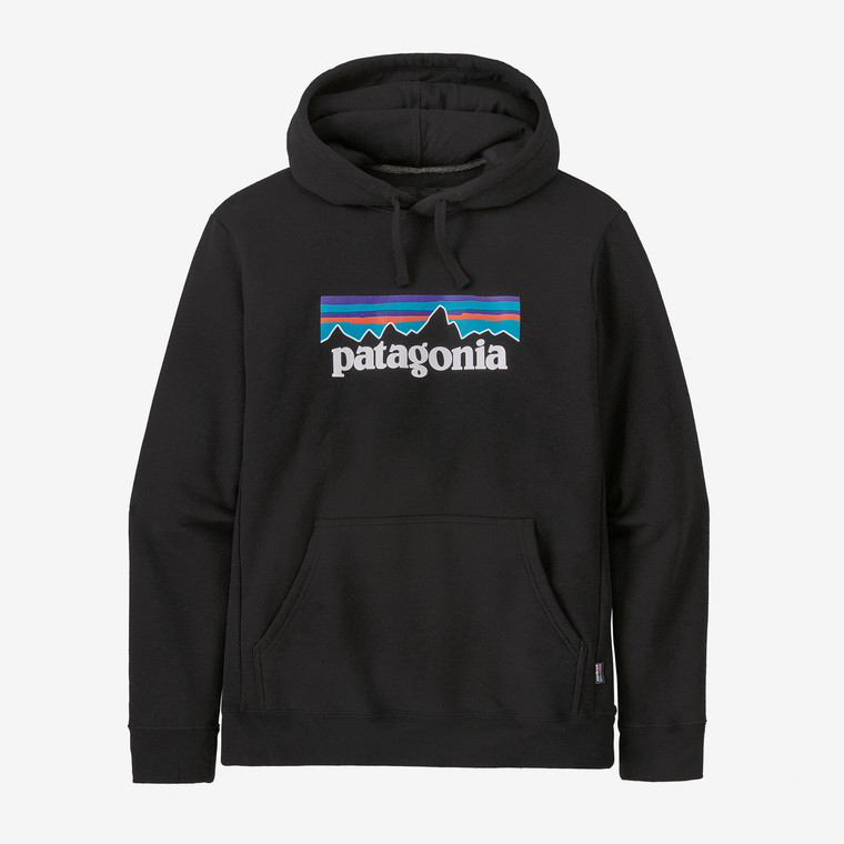  Patagonia P-6 Logo Uprisal Hoody - Black 