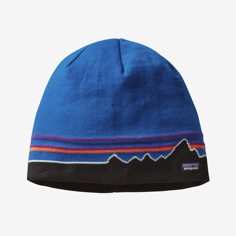 Patagonia Beanie Hat - Classic Fitz Roy: Andes Blue 