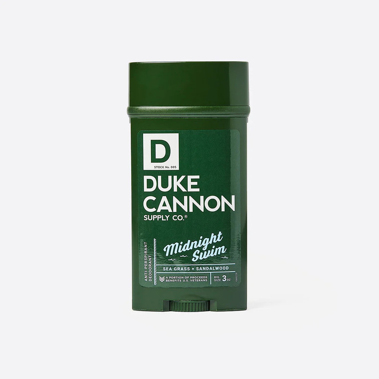 Duke Cannon Antiperspirant + Deodorant- Midnight Swim 