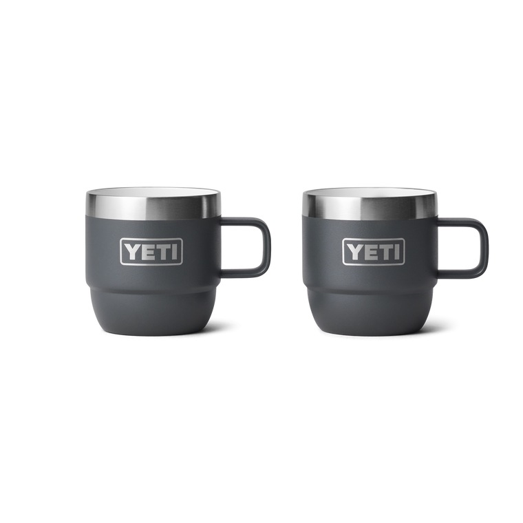 Yeti YETI Rambler 6 oz Mug 2 Pack - Charcoal 