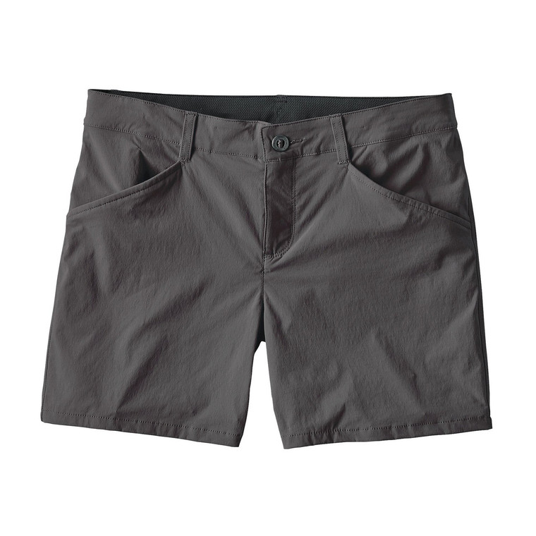  Patagonia W's Quandary Shorts - 5 in. - Forge Grey 