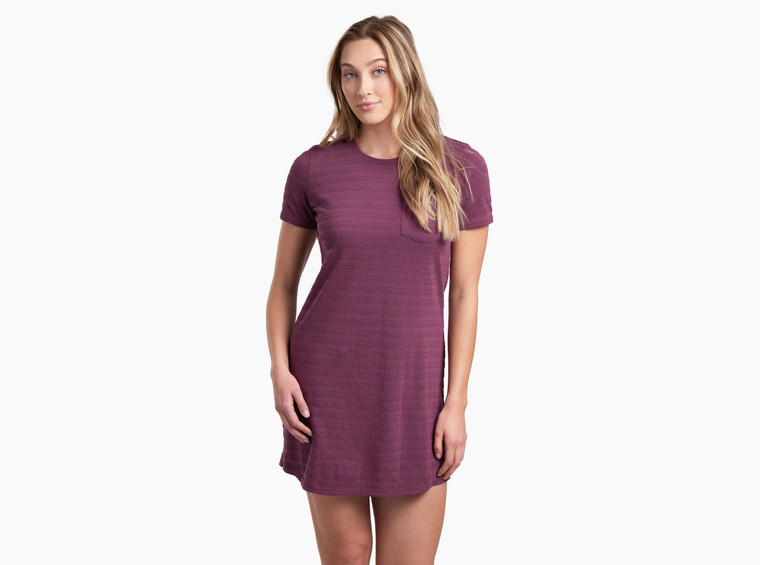  Kuhl Willa T Shirt Dress - Wine S24 