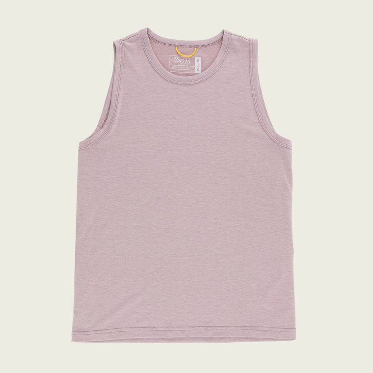  Marsh Wear Women's Buxton Tech Tank - Wood Rose Heather S24 