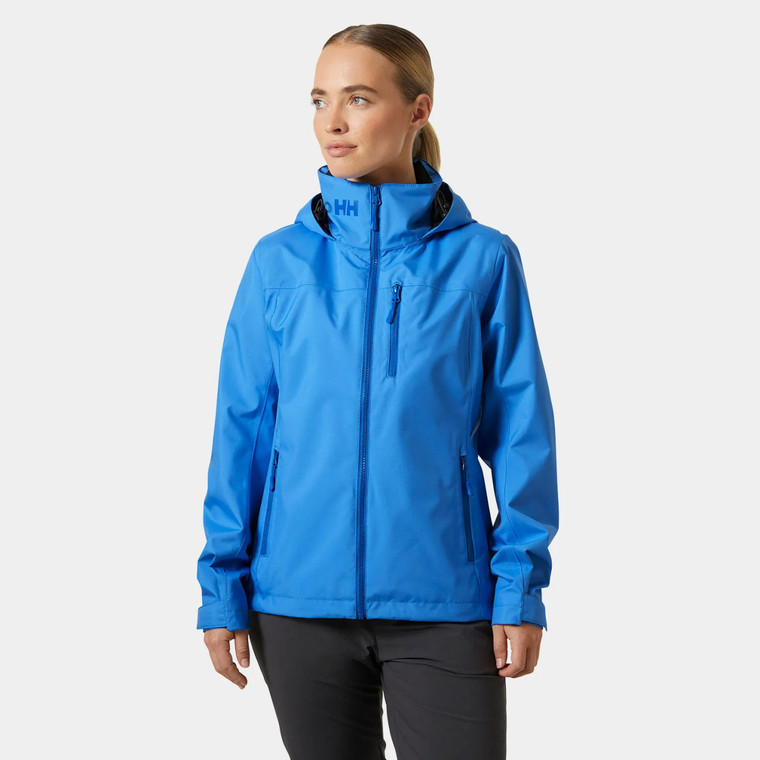  Helly Hansen W Crew Hooded Jacket 2.0 - Ultra Blue S24 