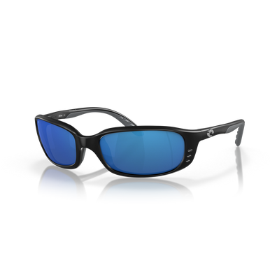 Costa Del Mar Brine / Matte Black / Blue Mirror 580p