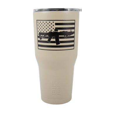 Black Rifle Coffee Company SBR Flag Logo Tumbler - 30oz